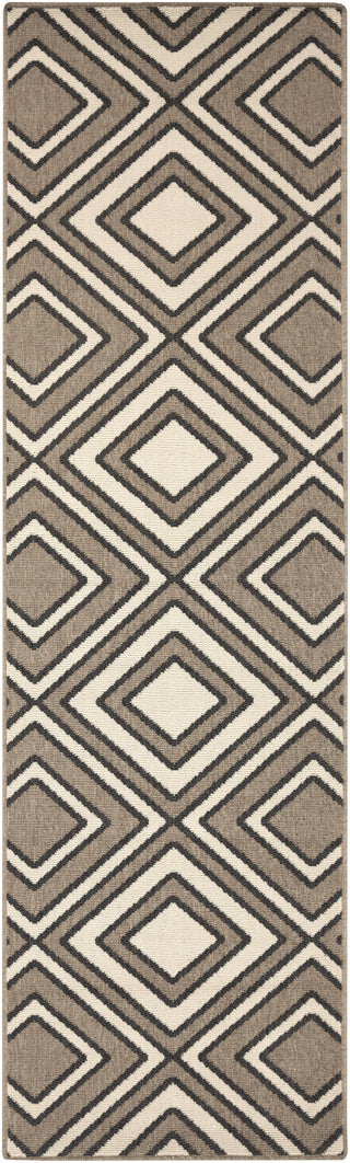 Surya Alfresco ALF-9619 Taupe Area Rug 2'3'' x 7'9'' Runner