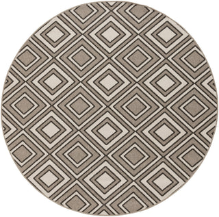 Surya Alfresco ALF-9619 Taupe Area Rug 7'3'' Round