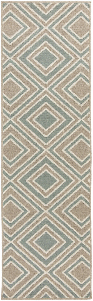 Surya Alfresco ALF-9620 Moss Area Rug 2'3'' x 7'9'' Runner