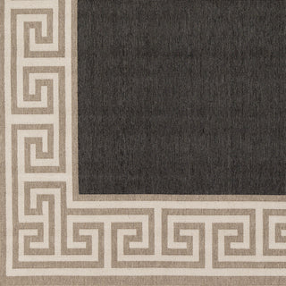 Surya Alfresco ALF-9626 Navy Machine Loomed Area Rug Sample Swatch