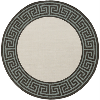 Surya Alfresco ALF-9627 Beige Area Rug 7'3'' Round