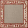 Surya Alfresco ALF-9628 Rust Area Rug 8'9'' Square