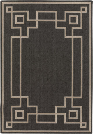 Surya Alfresco ALF-9630 Black Area Rug 5'3'' x 7'6''