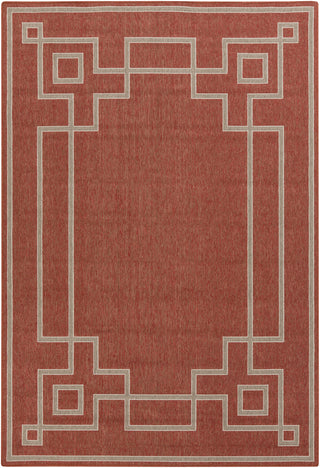 Surya Alfresco ALF-9631 Cherry Area Rug 5'3'' x 7'6''