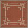 Surya Alfresco ALF-9631 Cherry Area Rug 7'3'' Square