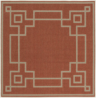 Surya Alfresco ALF-9631 Cherry Area Rug 7'3'' Square