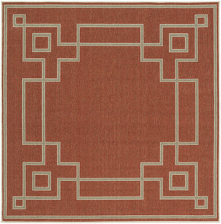 Surya Alfresco ALF-9631 Cherry Area Rug 7'3'' Square