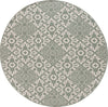 Surya Alfresco ALF-9634 Moss Area Rug 7'3'' Round