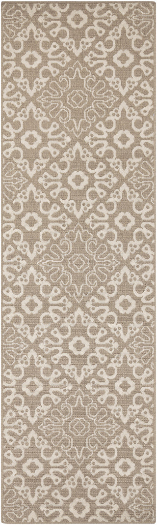 Surya Alfresco ALF-9635 Taupe Area Rug 2'3'' x 7'9'' Runner