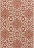 Surya Alfresco ALF-9636 Cherry Area Rug 5'3'' x 7'6''