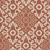 Surya Alfresco ALF-9636 Cherry Machine Loomed Area Rug Sample Swatch