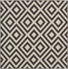 Surya Alfresco ALF-9639 Black Area Rug 7'3'' Square