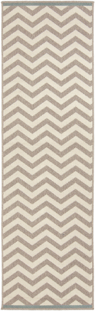 Surya Alfresco ALF-9645 Ivory Area Rug 2'3'' x 7'9'' Runner