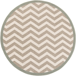 Surya Alfresco ALF-9645 Ivory Area Rug 7'3'' Round