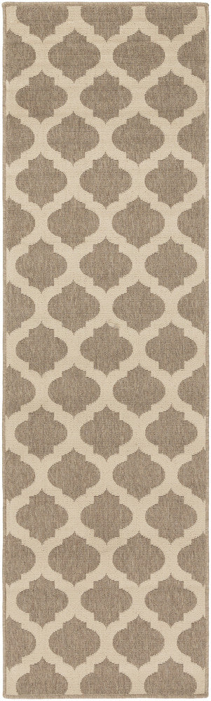 Surya Alfresco ALF-9649 Brown/Neutral Area Rug 2'3'' X 7'9''