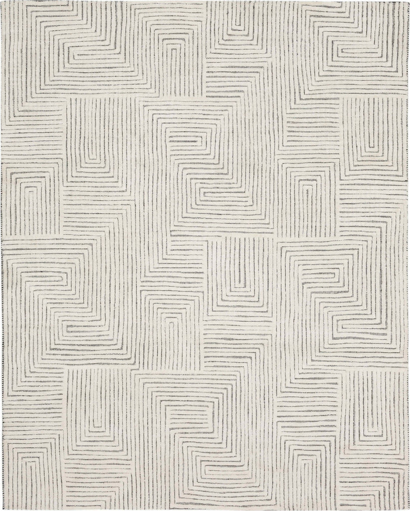 Karastan Sirocco Algiers Black/White Area Rug by Drew and Jonathan main image