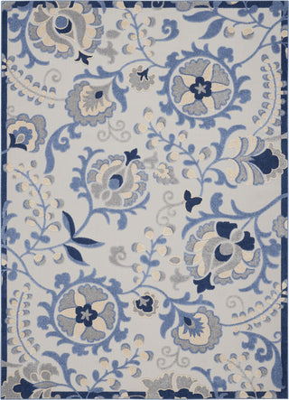 Nourison Aloha ALH17 Blue/Grey Area Rug Main Image