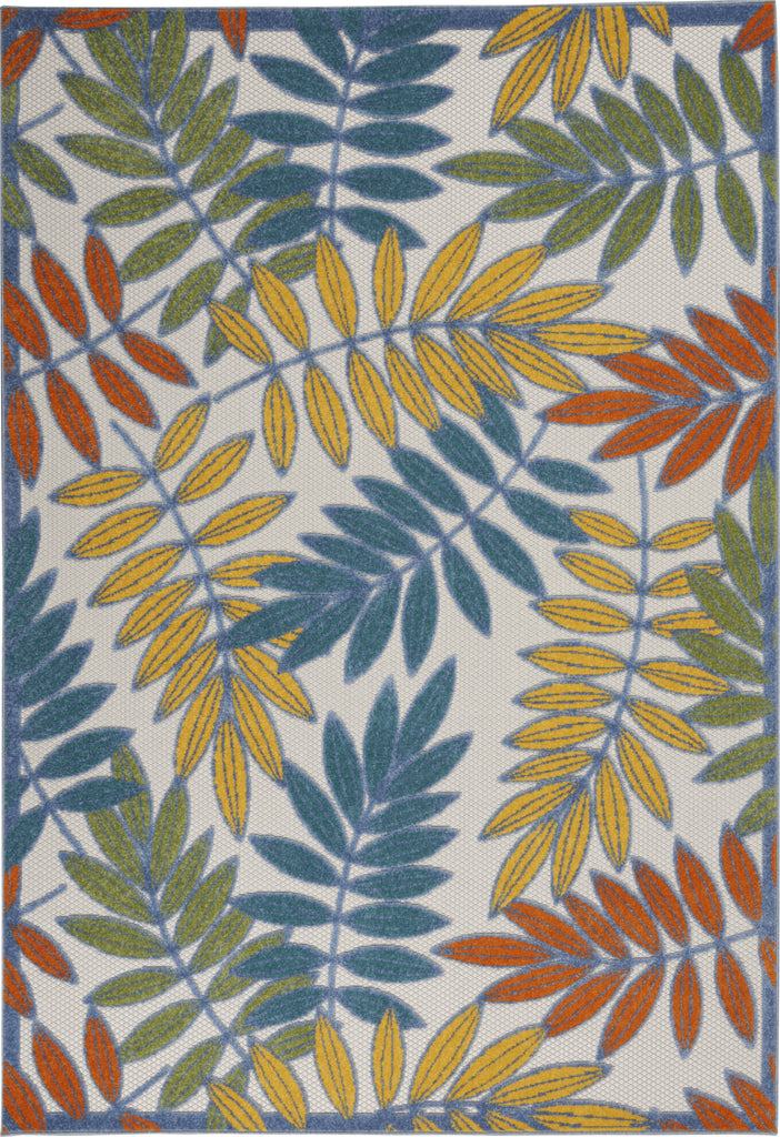 Nourison Aloha ALH18 Ivory/Multi Area Rug