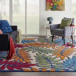 Nourison Aloha ALH18 Multicolor Area Rug Room Scene Featured