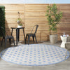 Nourison Aloha ALH26 Blue/Grey Area Rug Lifestyle