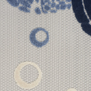 Nourison Aloha ALH27 Navy Blue Area Rug Detail Image