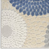 Nourison Aloha ALH29 Blue/Grey Area Rug Detail Image