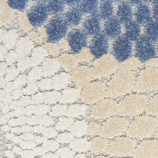 Nourison Aloha ALH29 Blue/Grey Area Rug Detail Image