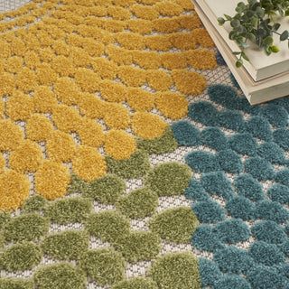 Nourison Aloha ALH29 Multicolor Area Rug Detail Image