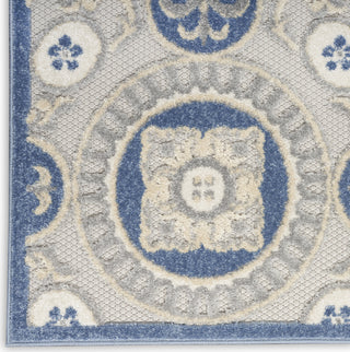 Nourison Aloha ALH30 Blue/Grey Area Rug Detail Image