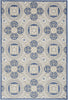 Nourison Aloha ALH30 Blue/Grey Area Rug Room Image