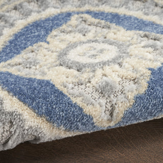 Nourison Aloha ALH30 Blue/Grey Area Rug T' R