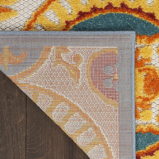 Nourison Aloha ALH30 Multicolor Area Rug Detail Image