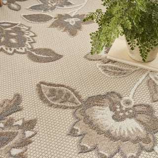 Nourison Aloha ALH31 Beige Area Rug Detail Image