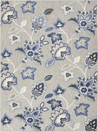 Nourison Aloha ALH31 Blue/Grey Area Rug Detail Image