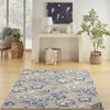 Nourison Aloha ALH31 Blue/Grey Area Rug Detail Image