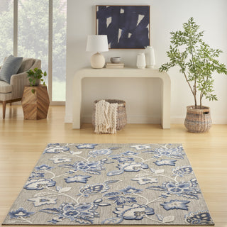 Nourison Aloha ALH31 Blue/Grey Area Rug Detail Image