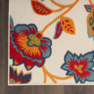 Nourison Aloha ALH31 Multicolor Area Rug Detail Image