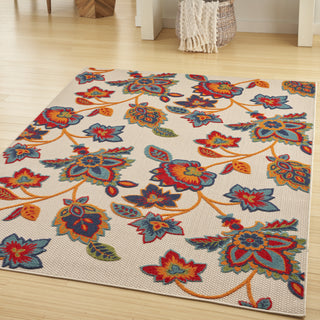 Nourison Aloha ALH31 Multicolor Area Rug Detail Image