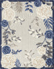 Nourison Aloha ALH32 Blue/Grey Area Rug Room Image