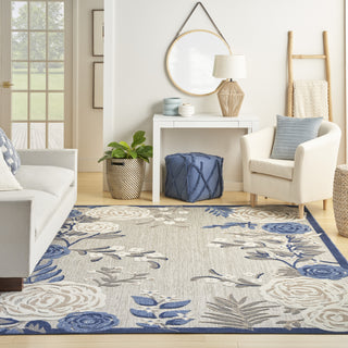 Nourison Aloha ALH32 Blue/Grey Area Rug Main Image