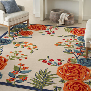 Nourison Aloha ALH32 Multicolor Area Rug Detail Image