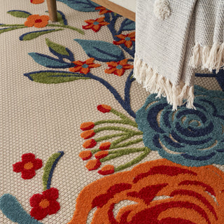 Nourison Aloha ALH32 Multicolor Area Rug Detail Image