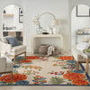 Nourison Aloha ALH32 Multicolor Area Rug Detail Image