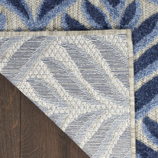 Nourison Aloha ALH35 Blue Area Rug Detail Image