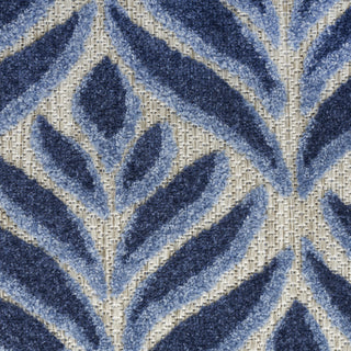 Nourison Aloha ALH35 Blue Area Rug Detail Image