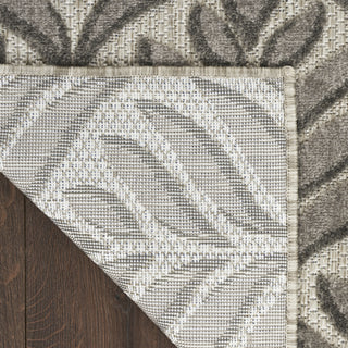 Nourison Aloha ALH35 Charcoal Area Rug Detail Image