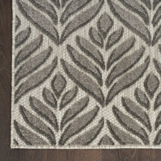 Nourison Aloha ALH35 Charcoal Area Rug Detail Image