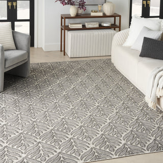 Nourison Aloha ALH35 Charcoal Area Rug Detail Image