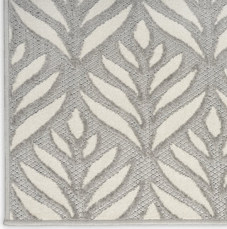 Nourison Aloha ALH35 Grey Area Rug Detail Image