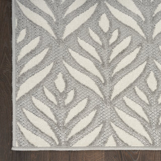 Nourison Aloha ALH35 Grey Area Rug Detail Image